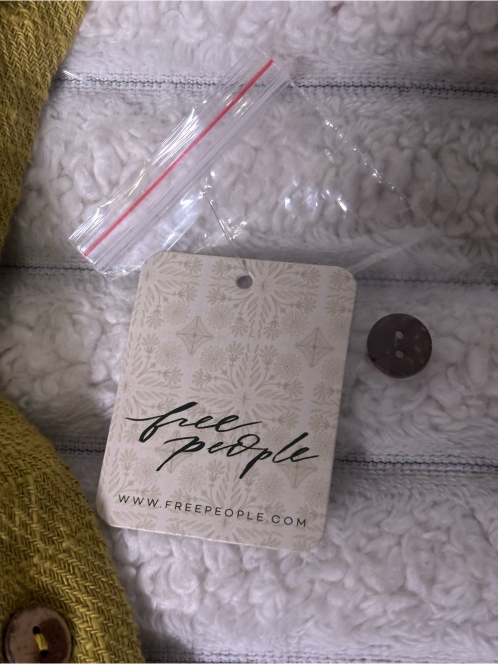 Free people Women's Yellow Skye Mini Skirt Set - Picture 2 of 13